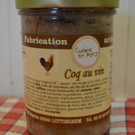 Coq au vin (435ml/400gr)
