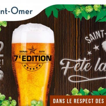 A Saint-Omer, la fête de la bière les 11 et 12 septembre.